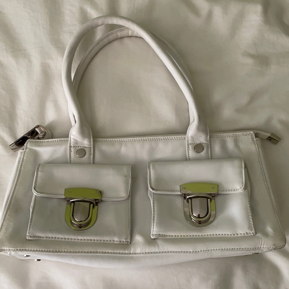 Perlina Vintage Leather Shoulder Bag